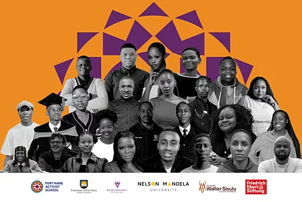 Group and Institution Banner with the 25 talented youth leaders