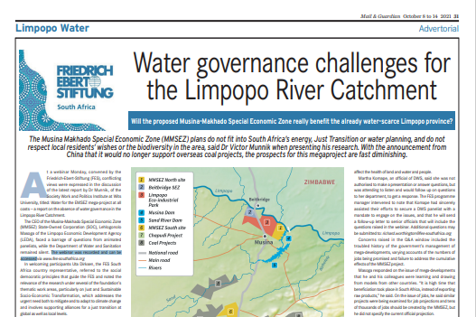Will the proposed Musina-Makhado Special Economic Zone really benefit ...