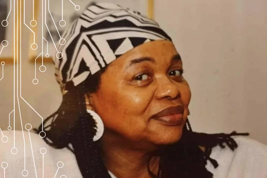 Portrait of Lindiwe Mabuza