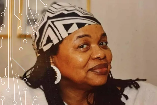 Portrait of Lindiwe Mabuza