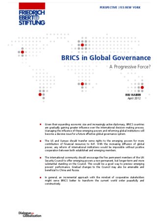 BRICS in global governance